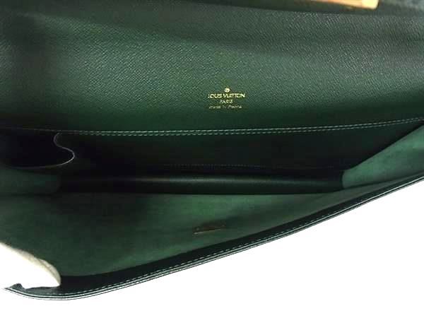 LOUIS VUITTON ルイヴィトン ビジネスバッグ ポルトドキュマン アンガラ M30774 エピセア タイガ メンズ ゴールド金具 美品