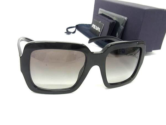 PRADA プラダ サングラス SPR 12W ブラック ブラウングラデーション プラスチック ユニセックス