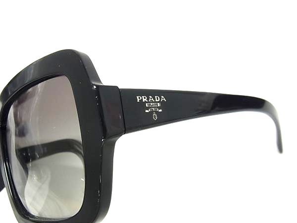 PRADA プラダ サングラス SPR 12W ブラック ブラウングラデーション プラスチック ユニセックス