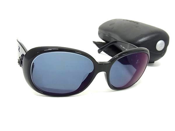 CHANEL シャネル サングラス - 5113 ブラック レンズ:クリアブルー系 プラスチック ユニセックス カメリア ココマーク