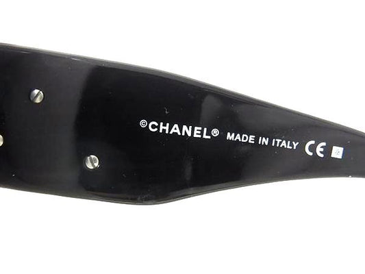 CHANEL シャネル サングラス - 5113 ブラック レンズ:クリアブルー系 プラスチック ユニセックス カメリア ココマーク