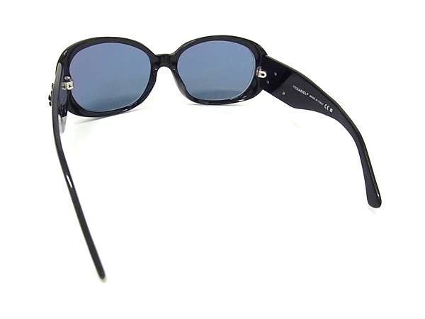 CHANEL シャネル サングラス - 5113 ブラック レンズ:クリアブルー系 プラスチック ユニセックス カメリア ココマーク