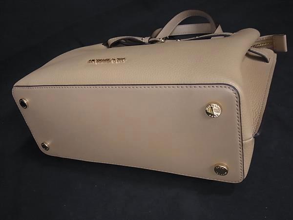 MICHAEL KORS マイケルコース ハンドバッグ エミリア 35H0GU5S7T キャメル レザー レディース 2WAY ベルト ゴールド金具 新古未使用展示品