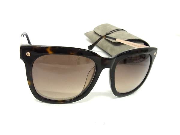 BALENCIAGA バレンシアガ サングラス - BA 74-D ブラウン レンズ:ブラウングラデーション プラスチック ユニセックス べっ甲調 美品