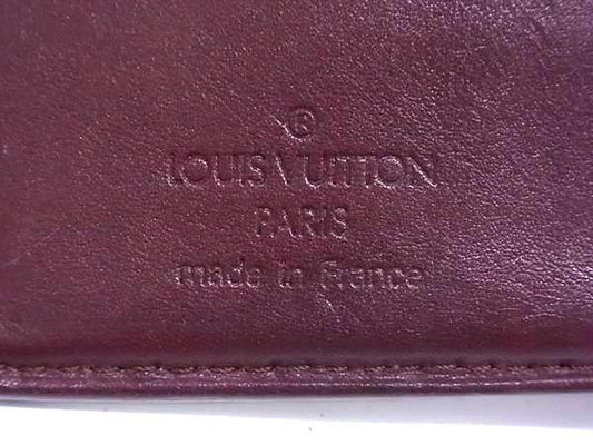 LOUIS VUITTON ルイヴィトン 財布 ポルトモネ ビエ ヴィエノワ M65156 ワインレッド モノグラムマット レディース 二つ折り財布 がま口 シルバー金具