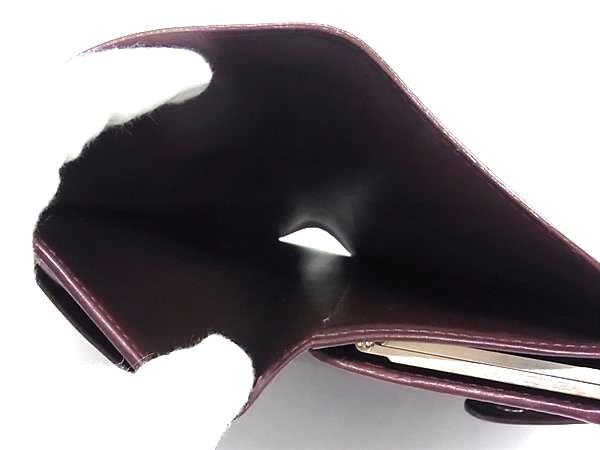 LOUIS VUITTON ルイヴィトン 財布 ポルトモネ ビエ ヴィエノワ M65156 ワインレッド モノグラムマット レディース 二つ折り財布 がま口 シルバー金具