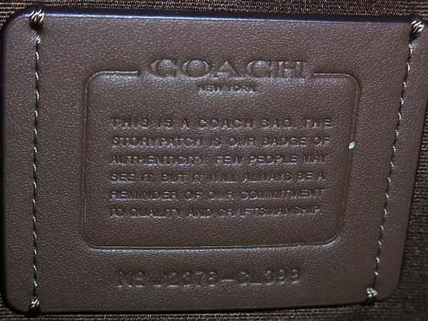 COACH コーチ ショルダーバッグ シグネチャー ニーナ キャリーオール トートバッグ CL399 ブラウン PVC レザー レディース 新古未使用展示品