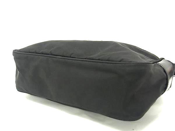 PRADA プラダ ショルダーバッグ トライアングルロゴ - ブラック テスートナイロン ユニセックス 三角ロゴマーク 白タグ