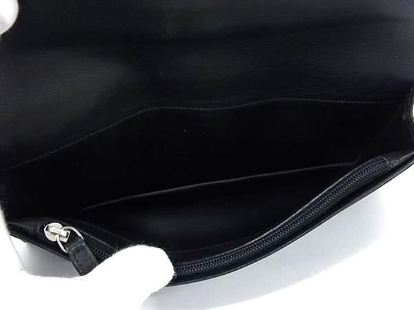 Cartier カルティエ 財布 トリニティ ブラック レザー レディース 二つ折り 長財布