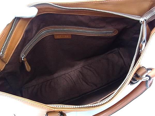 SOMES SADDLE ソメスサドル ハンドバッグ ブラウン レザー ユニセックス 2WAY 美品