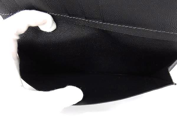 Cartier カルティエ 財布 サントス ブラック レザー メンズ 二つ折り 長財布 美品