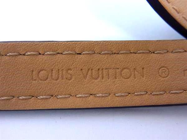LOUIS VUITTON ルイヴィトン ブレスレット ブラスレ・トリプルトゥール M91404 アンディゴ(パープル系) モノグラムヴェルニ ユニセックス 美品