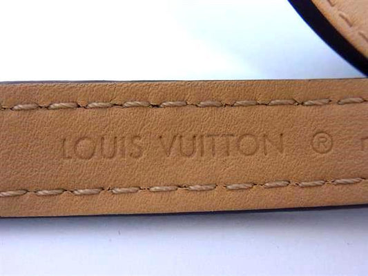 LOUIS VUITTON ルイヴィトン ブレスレット ブラスレ・トリプルトゥール M91404 アンディゴ(パープル系) モノグラムヴェルニ ユニセックス 美品