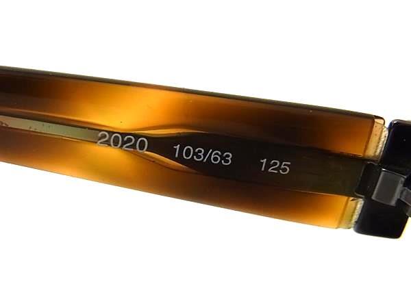 Salvatore Ferragamo フェラガモ サングラス ガンチーニ 2020 ブラウン クリアブラック プラスチック レディース べっ甲調 美品