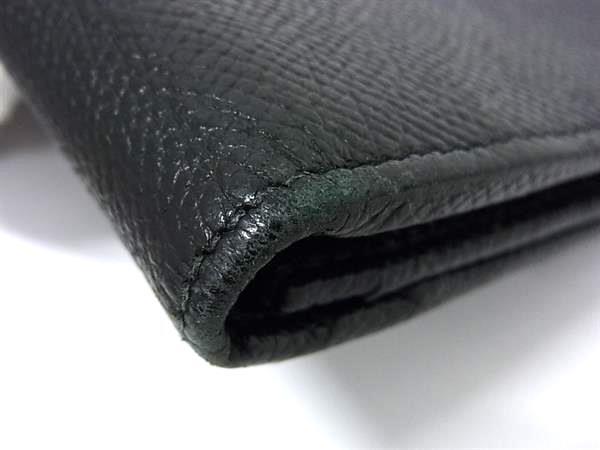 BVLGARI ブルガリ 財布 ブルガリブルガリ クラシコ 29732 ブラック レザー ユニセックス 二つ折り 長財布