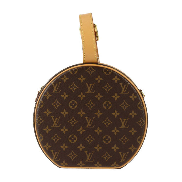 新古未使用展示品 LOUIS VUITTON ルイ ヴィトン プティット ボワット シャポー ショルダーバッグ M43514 モノグラムキャンバス レザー ブラウン ゴールド金具 クロスボディバッグ ビトン