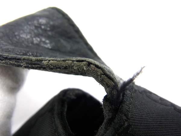 GUCCI グッチ ショルダーバッグ メッセンジャーバッグ 272351 ブラック GGナイロン レザー メンズ フラップ