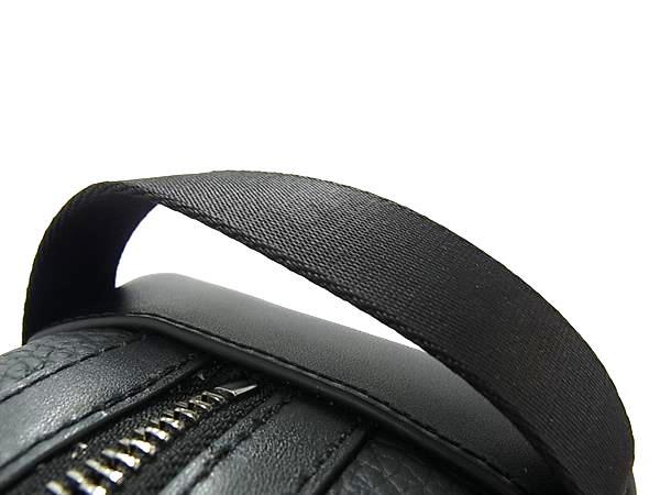 新古未使用展示品 MICHAEL KORS マイケルコース セカンドバッグ ハドソン トラベルポーチ 33F4LHDV1L ブラック レザー メンズ クラッチバッグ