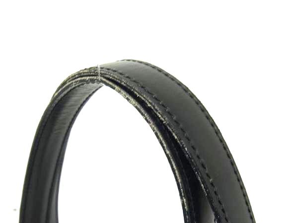 美品 Cartier カルティエ トートバッグ パンテール ショルダートート L100360 ブラック シルバー金具 レザー レディース