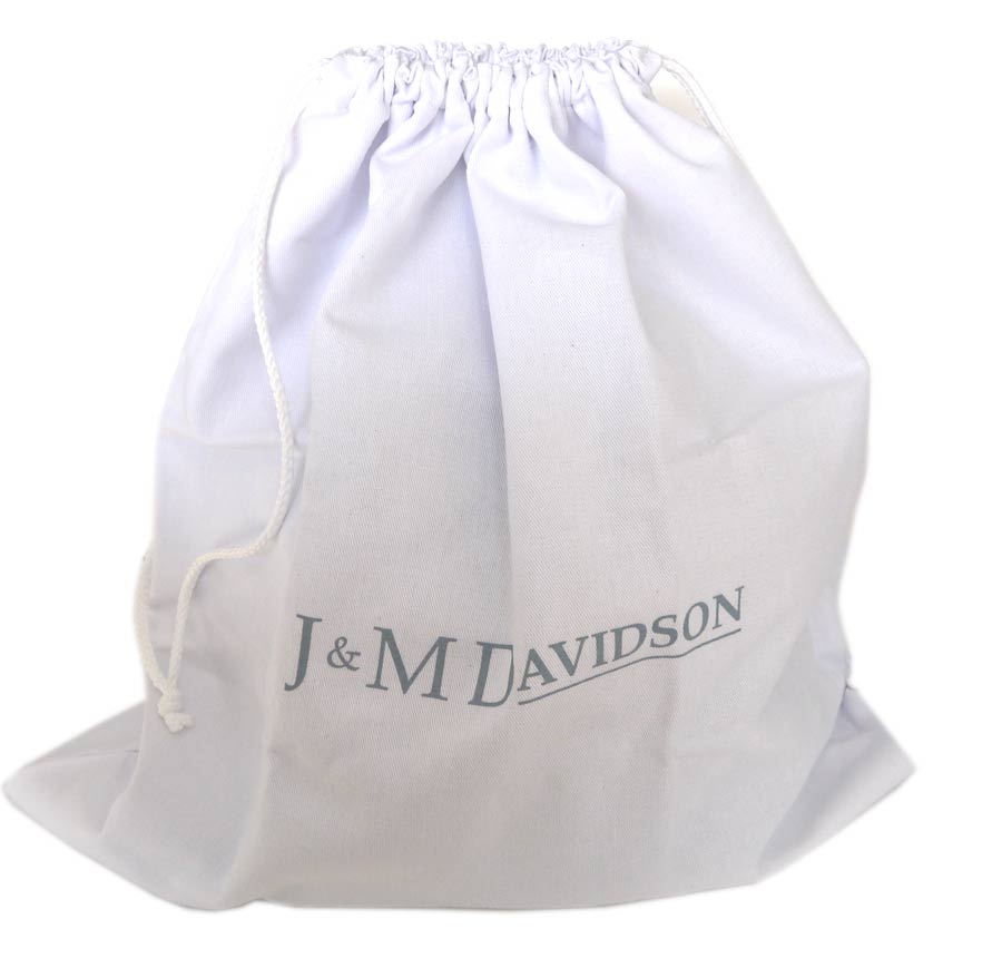 J＆M DAVIDSON ジェイアンドエムデヴィッドソン ハンドバッグ ミニデイジー ウィズスタッズ バケットバッグ 1428N ピンク カーフレザー レディース シルバー金具 新古未使用展示品