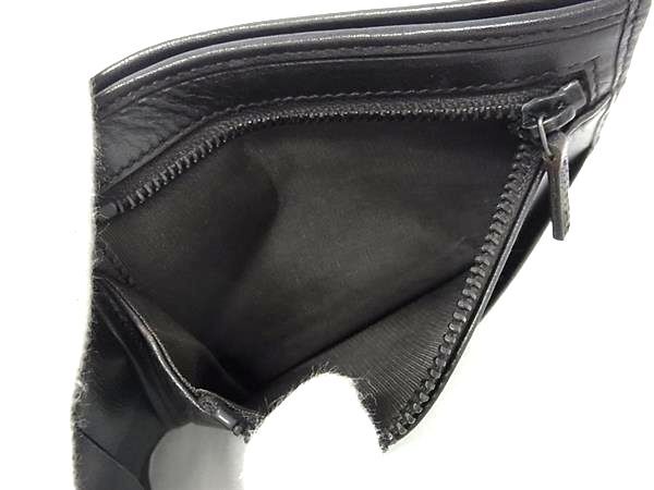 GUCCI グッチ 財布 GGキャンバス 101659 ブラック キャンバス×レザー メンズ 二つ折り 財布 美品