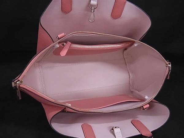 kate spade ケイトスペード ハンドバッグ アベニュー ミディアム サッチェル K6534 ピンク系 レザー レディース 2WAY ゴールド金具 新品未使用展示品