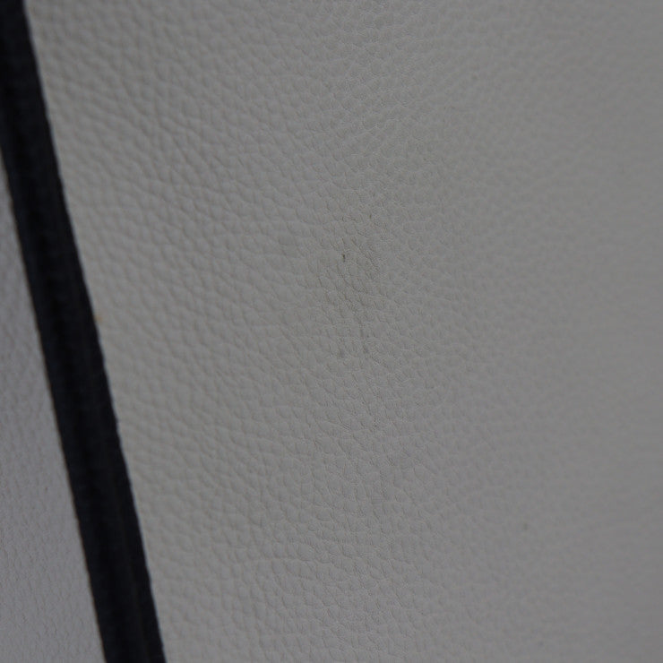 超美品 COACH コーチ フィールド トート ハンドバッグ C3461 レザー チョーク ブラウン ブラック ゴールド金具 2WAY ショルダーバッグ