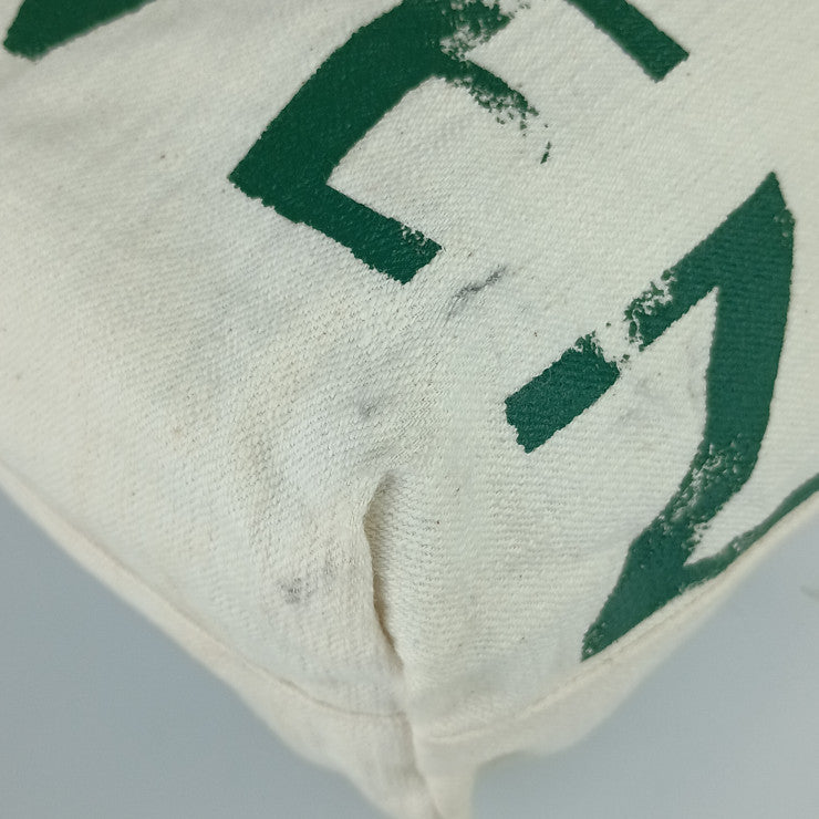 HUNTING WORLD ハンティングワールド ハンドバッグ BORNEO TRUST TOTE BAG ボルネオ・トラスト トートバッグ - ナチュラル グリーン コットンキャンバス ナイロン ユニセックス ショルダーバッグ チャリティーバッグ リバーシブル