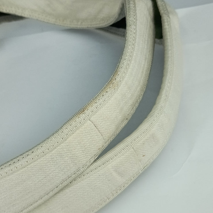 HUNTING WORLD ハンティングワールド ハンドバッグ BORNEO TRUST TOTE BAG ボルネオ・トラスト トートバッグ - ナチュラル グリーン コットンキャンバス ナイロン ユニセックス ショルダーバッグ チャリティーバッグ リバーシブル