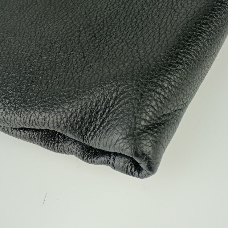 美品 PRADA プラダ ショルダーバッグ クロスボディバッグ 1BH050 ブラック ゴールド金具 VIT.DAINO レザー レディース 替えストラップ付き