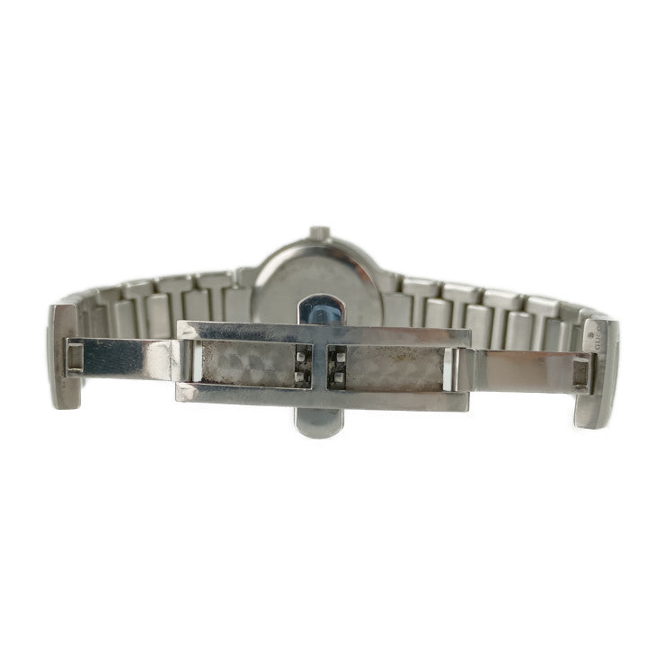 GUCCI グッチ 腕時計 デイト クォーツ 8900L シルバー文字盤 ステンレス レディース