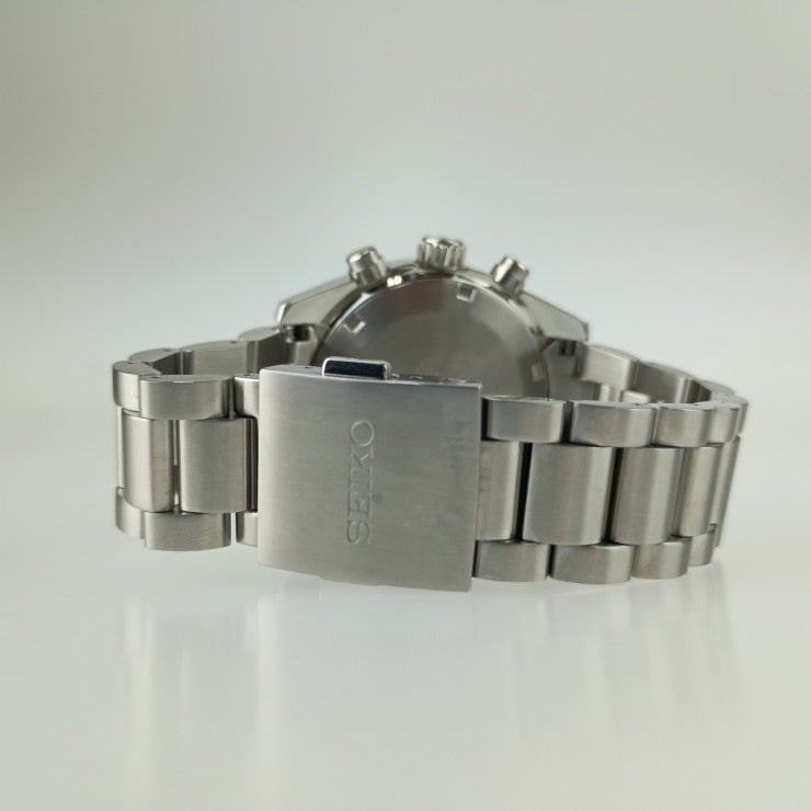 SEIKO セイコー 腕時計 プロスペックス スピードタイマー ソーラークロノグラフ SBDL085 / V192-0AF0 シルバー ホワイト文字盤 ステンレス メンズ アナログ 美品