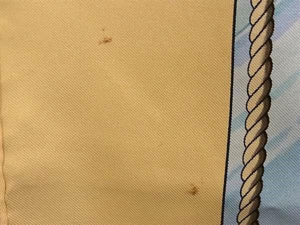 HERMES エルメス スカーフ カレ90 GRONLAND グリーンランド エスキモー 犬ぞり - ベージュ系 マルチカラー シルク100% レディース