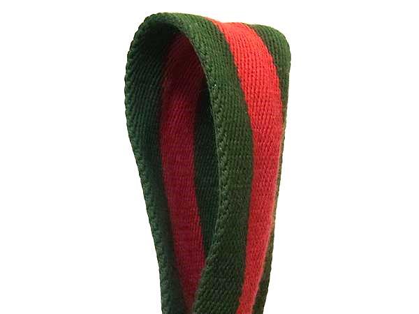 美品 GUCCI グッチ ショルダーバッグ シェリーライン メッセンジャーバッグ 337074 ブラック テクノキャンバス レザー メンズ クロスボディバッグ