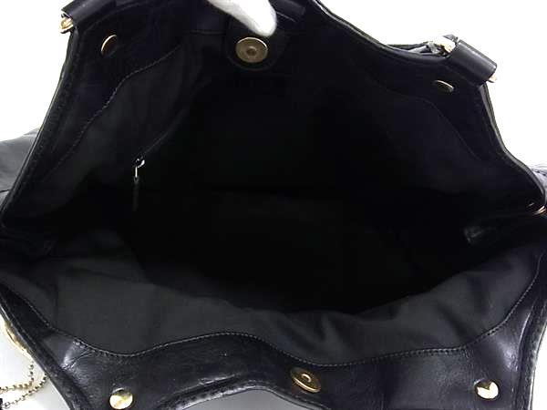 GUCCI グッチ ハンドバッグ スーキー トートバッグ 211943 ブラック レザー レディース ゴールド金具 オールレザー