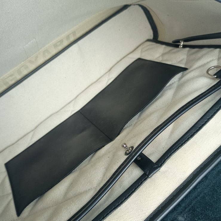 GOYARD ゴヤール ビジネスバッグ シタダン PM - ブラック PVC レザー ユニセックス シルバー金具