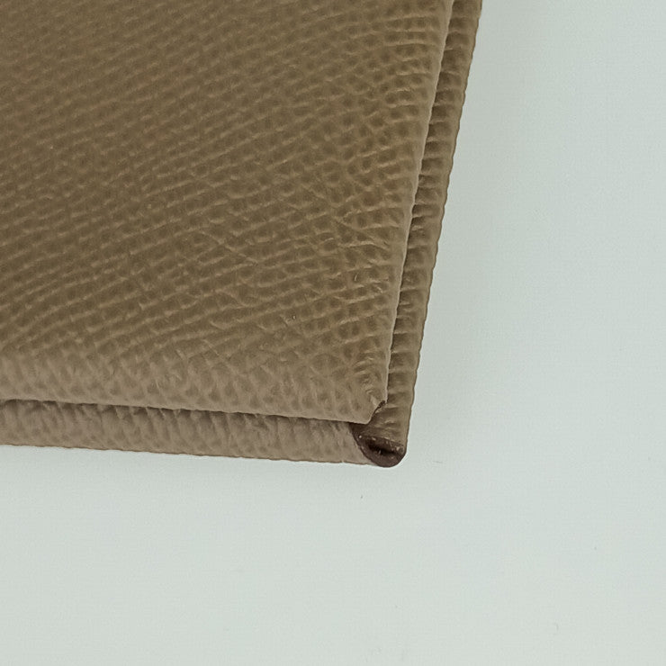 新品未使用展示品 HERMES エルメス カードケース カルヴィ - エトゥープ（ブラウン系） エプソン ユニセックス 名刺入れ
