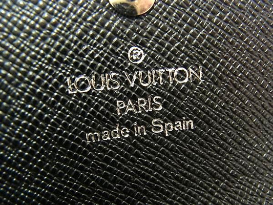 LOUIS VUITTON ルイヴィトン キーケース タイガ ミュルティクレ4 M30522 アルドワーズ レザー ユニセックス シルバー金具 美品