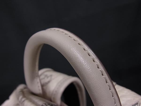 MCM エムシーエム リュックサック STARK サイドスタッズ バックパック MMK65VE37IG001 ベージュ系 ヴィセトス コーテッドキャンバス×レザー レディース ゴールド金具 美品