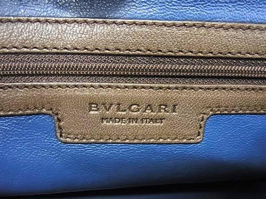 BVLGARI ブルガリ ハンドバッグ レオーニ - ブラウン系 レザー レディース 2WAY ショルダーバッグ