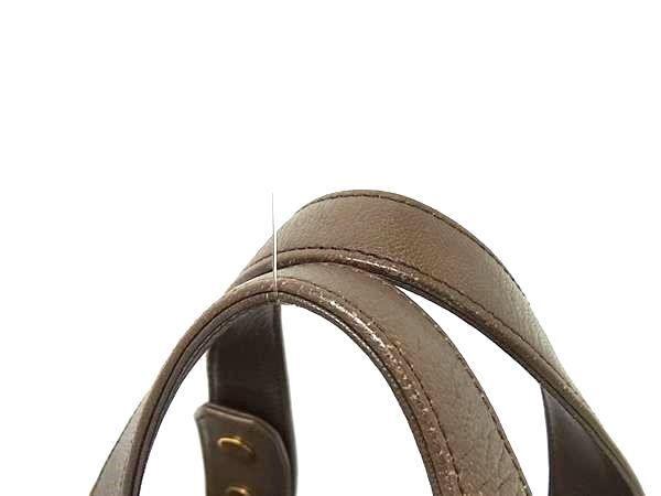 BVLGARI ブルガリ ハンドバッグ レオーニ - ブラウン系 レザー レディース 2WAY ショルダーバッグ