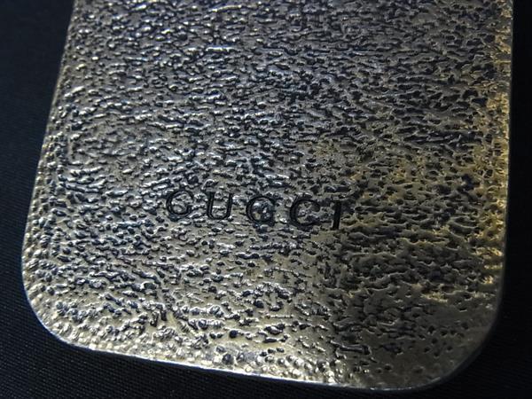 GUCCI グッチ キーホルダー キーリング - ゴールド系 ホワイト メタル ユニセックス バッグチャーム