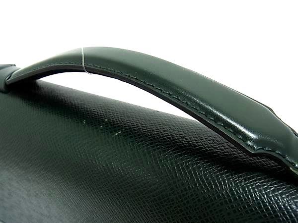 LOUIS VUITTON ルイヴィトン ビジネスバッグ タイガ セルヴィエット・クラド M30074 エピセア レザー メンズ ブリーフケース ゴールド金具