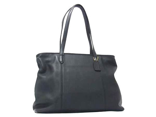 COACH コーチ トートバッグ オールドコーチ 9819 ブラック系 レザー ユニセックス ショルダーバッグ ヴィンテージ