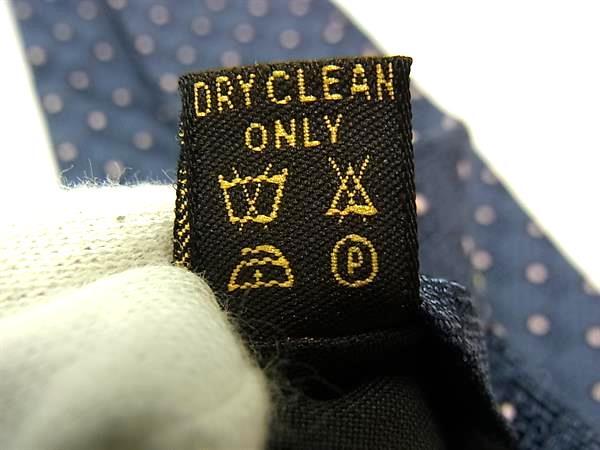LOUIS VUITTON ルイヴィトン ネクタイ ネクタイ - ネイビー系×ピンク系 シルク100% メンズ ドット柄 水玉 新品未使用展示品