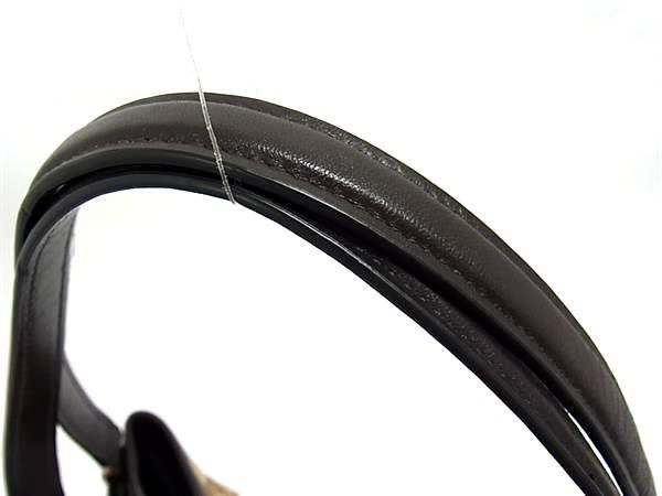 COACH コーチ トートバッグ シグネチャー イーディ ハンドバッグ 36466 ブラウン系 キャンバス×レザー レディース 超美品