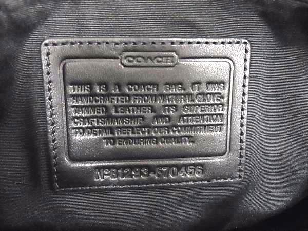 COACH コーチ ショルダーバッグ GRAM LEATHER ZIP TOP CROSSBODY F70456 ブラック レザー メンズ 新品未使用展示品