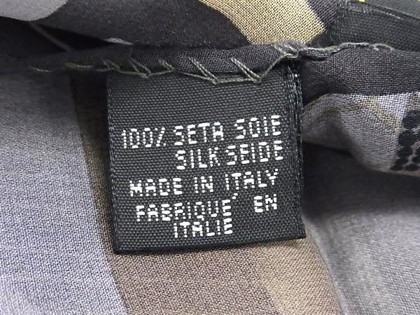 FENDI フェンディ マフラー ストール - ブラウン系×マルチカラー シルク100% レディース シフォンスカーフ 新古未使用展示品