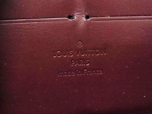 LOUIS VUITTON ルイヴィトン 長財布 モノグラム ヴェルニ ジッピーウォレット M91536 ルージュフォーヴィスト パテントレザー レディース ラウンドファスナー ゴールド金具