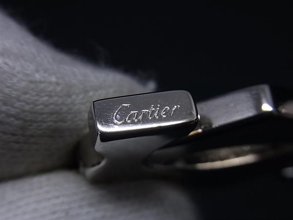 Cartier カルティエ ペンダント 2Cロゴ ネックレストップ シルバー メタル ユニセックス 美品